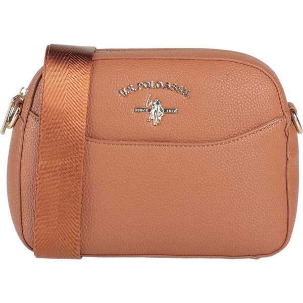 borse a tracolla U.s.polo Assn. rosa tinta unita