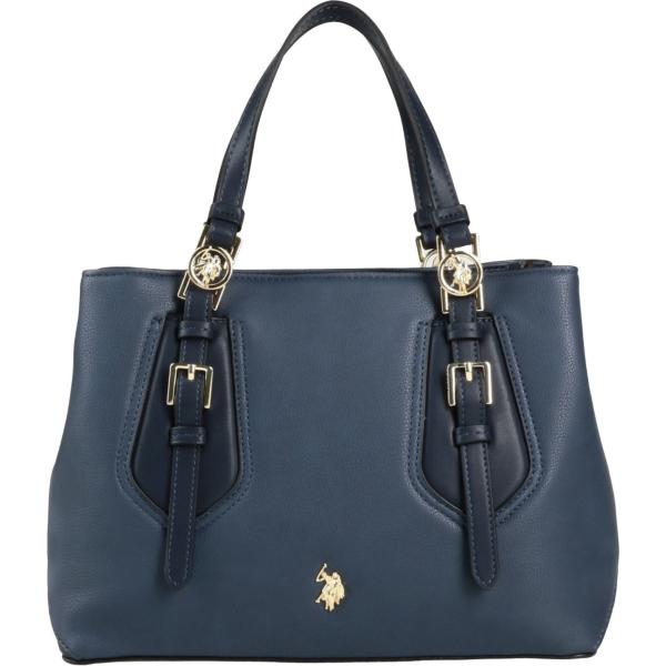 borse a mano U.s.polo Assn. blu tinta unita