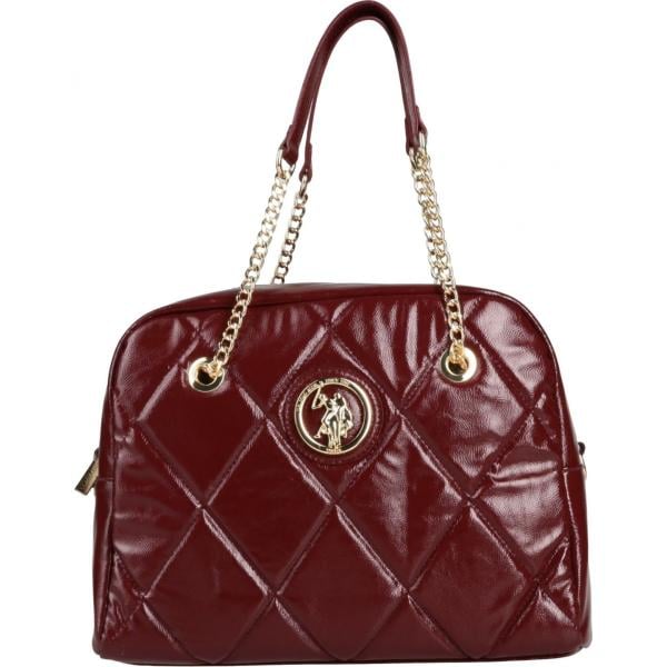 borse a mano U.s.polo Assn. marrone tinta unita