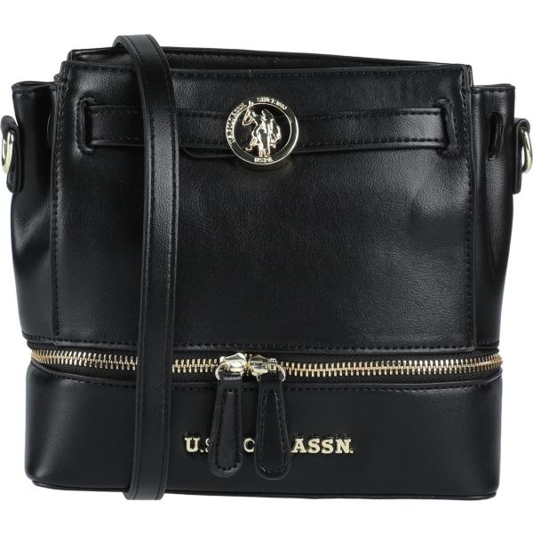 borse a tracolla U.s.polo Assn. nero tinta unita
