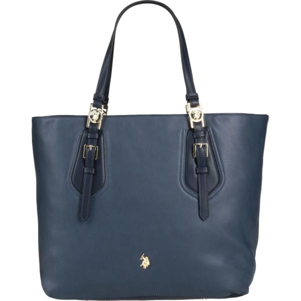 borse a mano U.s.polo Assn. blu tinta unita