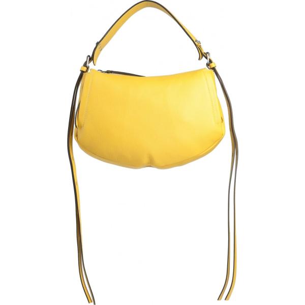 borse a mano Gianni Chiarini giallo tinta unita