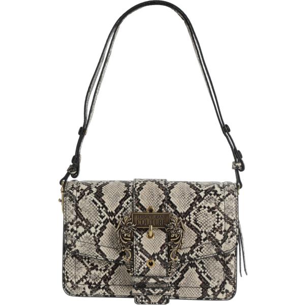 borse a spalla Versace Jeans Couture grigio animalier