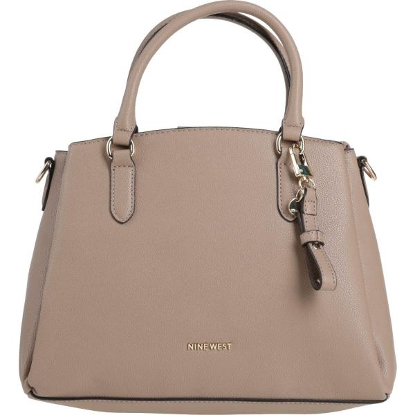 borse a mano Nine West marrone tinta unita