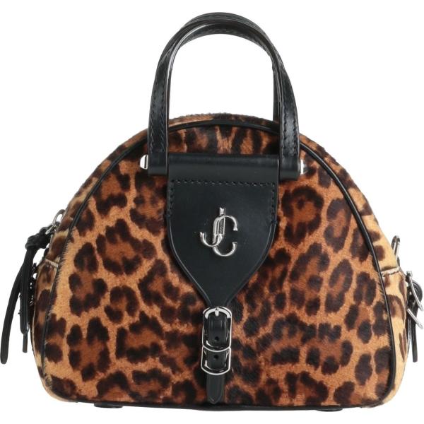 borse a mano Jimmy Choo nero animalier