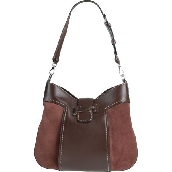 borse a spalla Tods marrone tinta unita