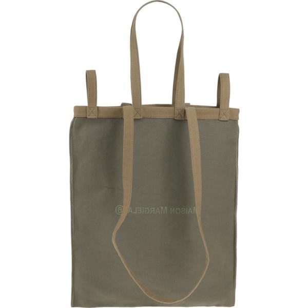 borse a mano Mm6 Maison Margiela verde con stampe