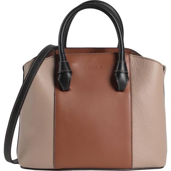 borse a mano Furla marrone