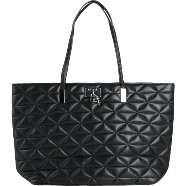 borse a spalla LA FILLE des FLEURS nero tinta unita