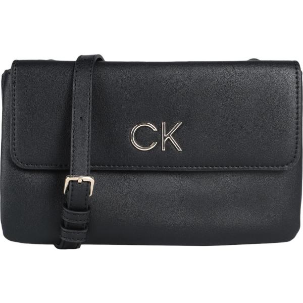 borse a tracolla Calvin Klein grigio tinta unita
