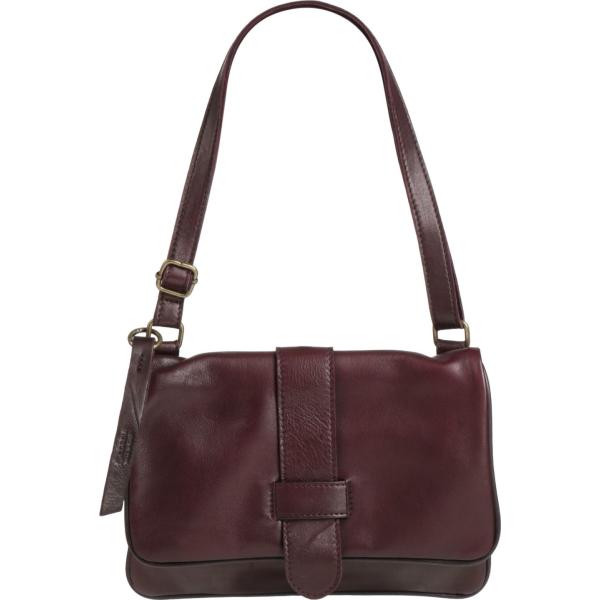 borse a mano Corsia marrone tinta unita