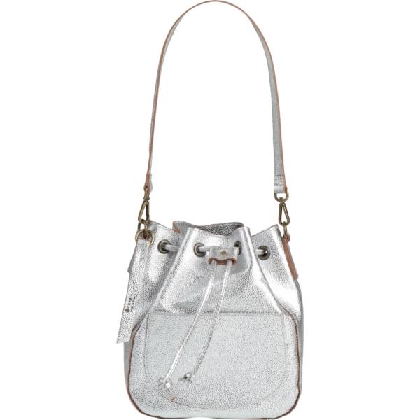 borse a spalla Corsia grigio tinta unita