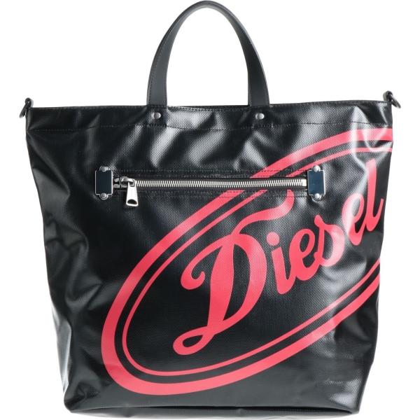 borse a mano Diesel nero tinta unita