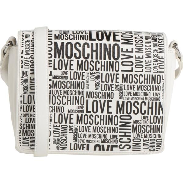 borse a tracolla Love Moschino bianco