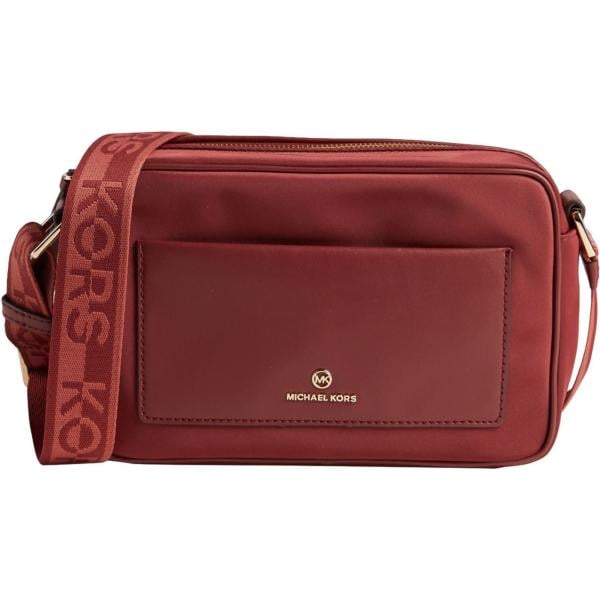 borse a tracolla Michael Michael Kors rosso tinta unita