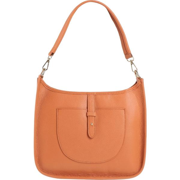 borse a spalla Ab Asia Bellucci arancione tinta unita