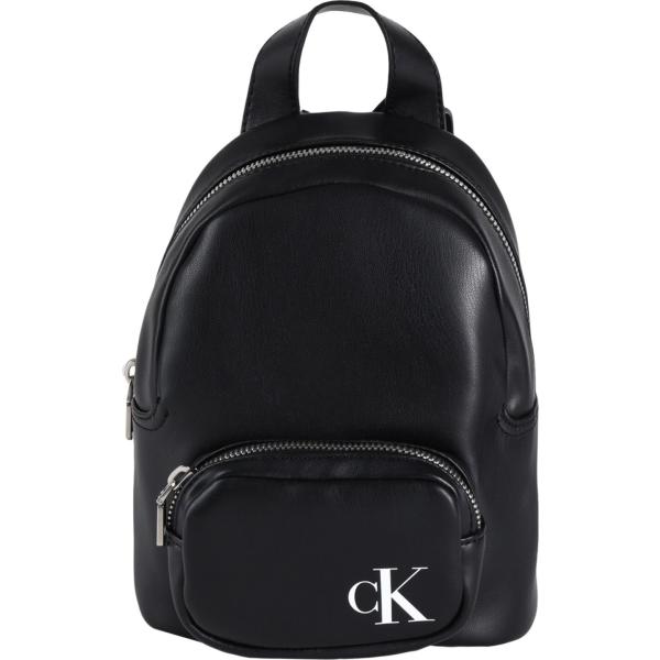 zaini Calvin Klein Jeans nero tinta unita