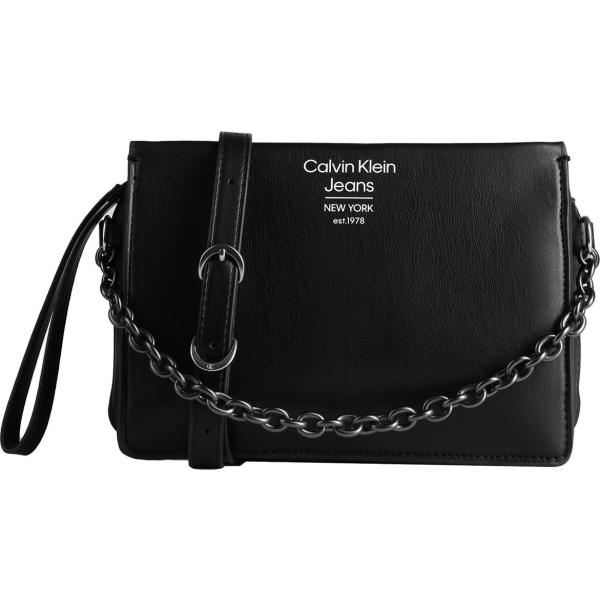 borse a mano Calvin Klein Jeans nero con stampe
