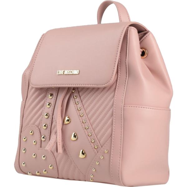 zaini Love Moschino rosa tinta unita