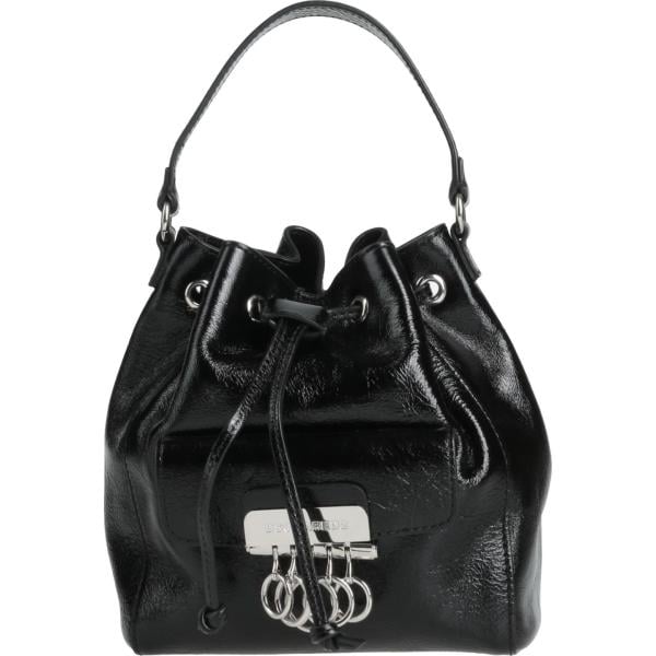 borse a secchiello Dsquared2 nero tinta unita