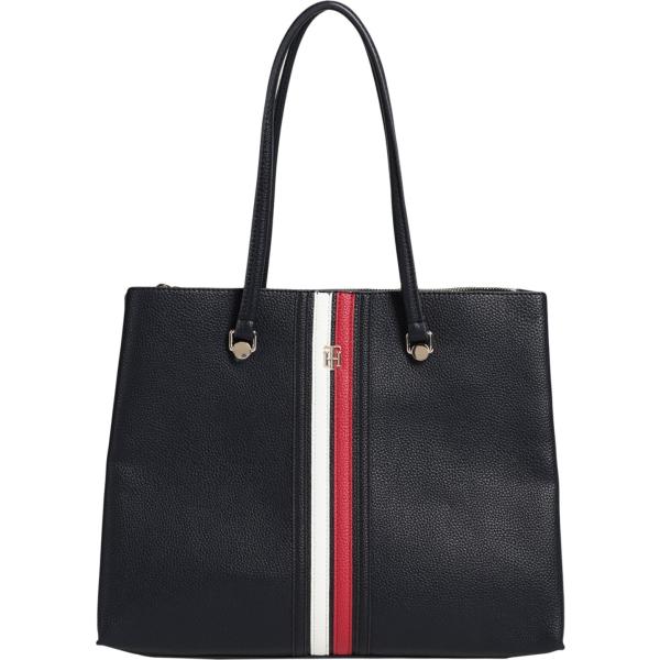 borse a mano Tommy Hilfiger nero