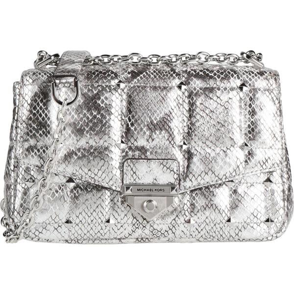 borse a tracolla Michael Michael Kors grigio animalier