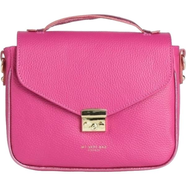 borse a mano My-Best Bags rosa tinta unita