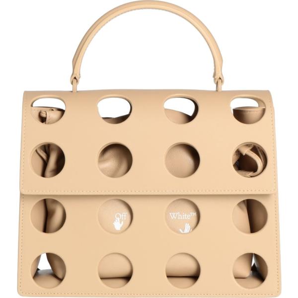 borse a mano Off-White™ arancione tinta unita