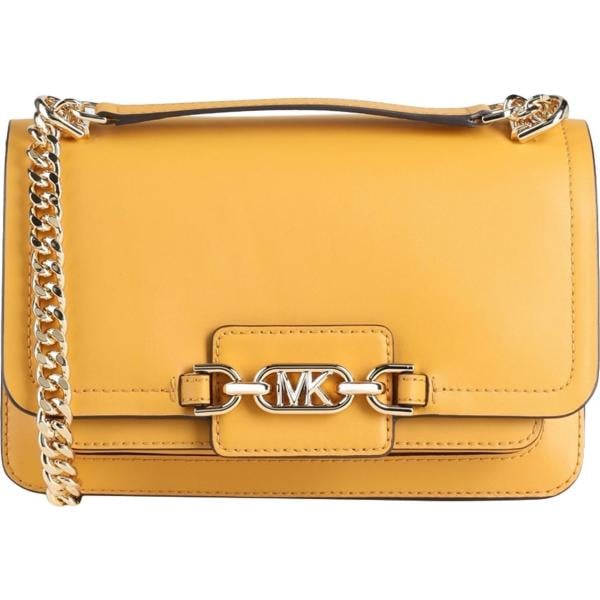 borse a spalla Michael Michael Kors giallo tinta unita