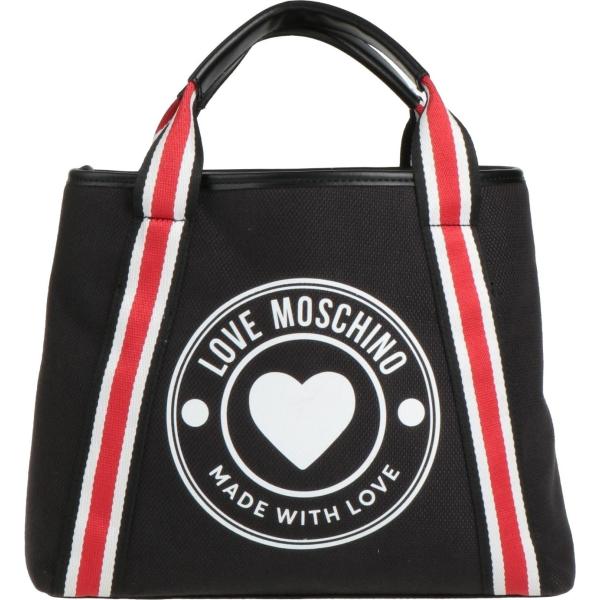 borse a mano Love Moschino nero con stampe