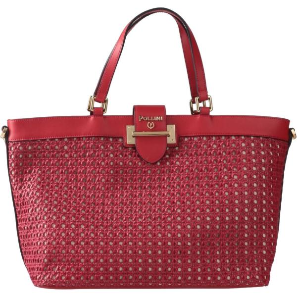 borse a mano Pollini rosso