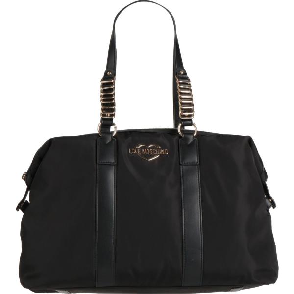 borse a mano Love Moschino nero tinta unita