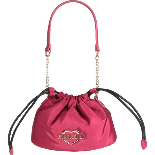 borse a secchiello Love Moschino bianco tinta unita