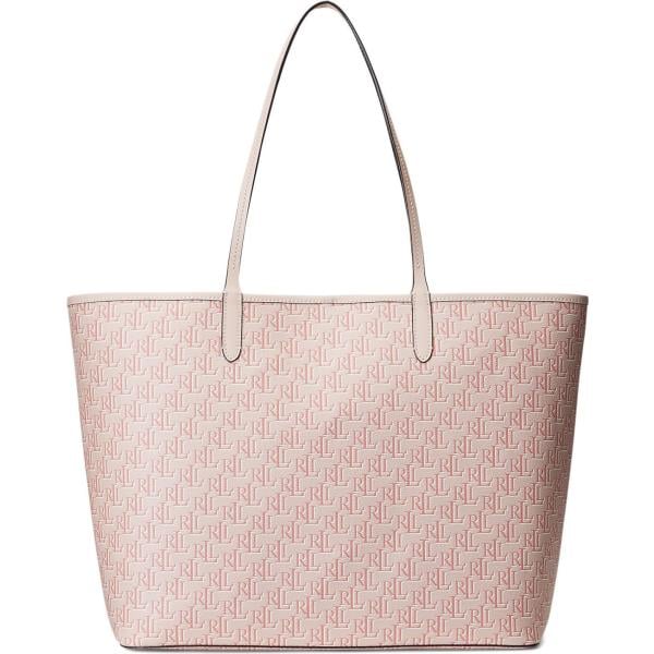 borse a mano Lauren Ralph Lauren viola