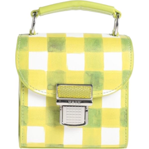 borse a mano Msgm giallo a quadri
