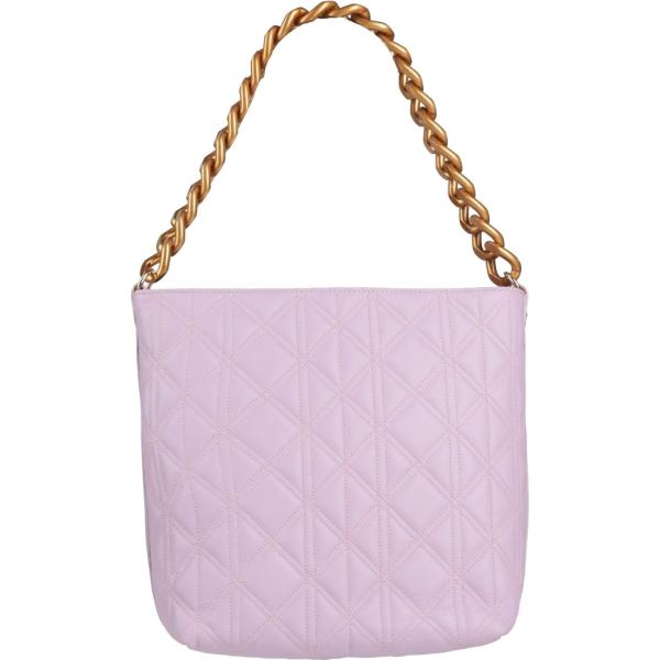 borse a mano My-Best Bag viola tinta unita