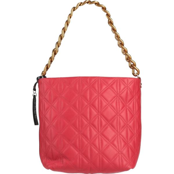 borse a mano My-Best Bag rosso tinta unita