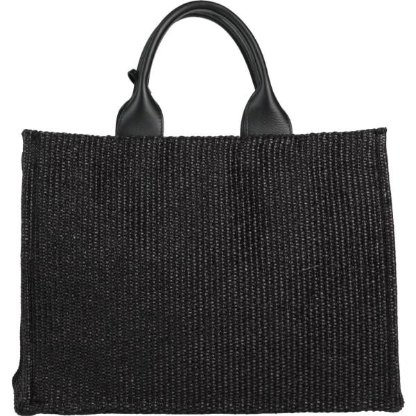 borse a mano My-Best Bags nero tinta unita