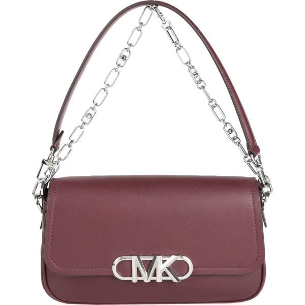 borse a mano Michael Michael Kors marrone tinta unita