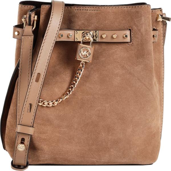 borse a tracolla Michael Michael Kors marrone tinta unita