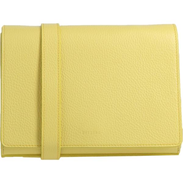 borse a tracolla Euterpe giallo tinta unita