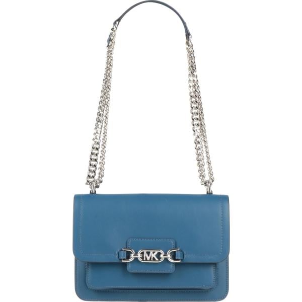borse a spalla Michael Michael Kors blu tinta unita