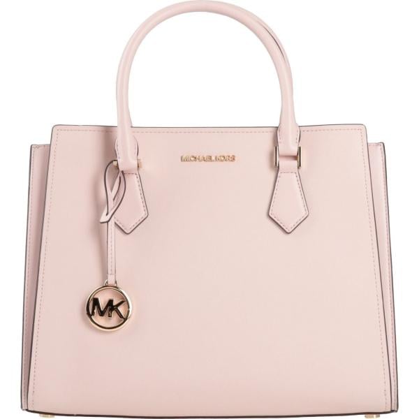 borse a mano Michael Michael Kors marrone tinta unita