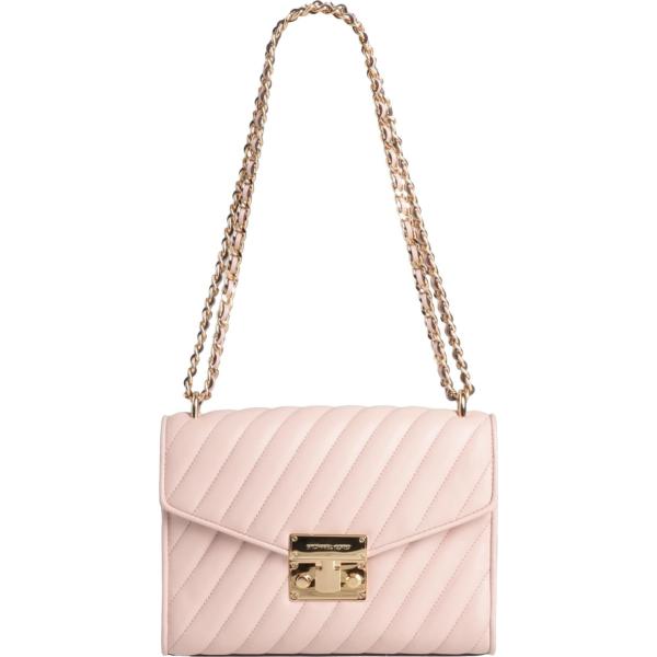 borse a spalla Michael Michael Kors rosa tinta unita