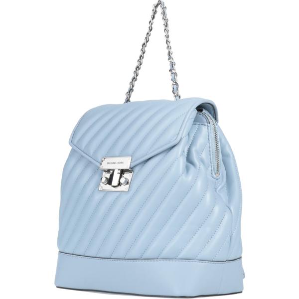 zaini Michael Michael Kors blu tinta unita