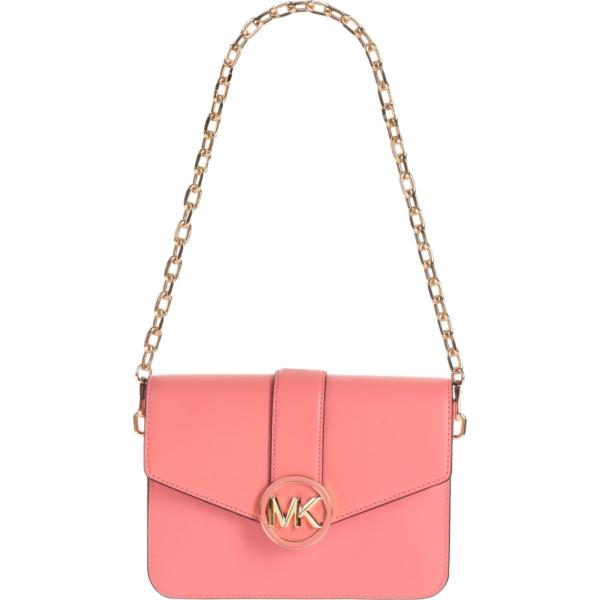 borse a spalla Michael Michael Kors rosa tinta unita