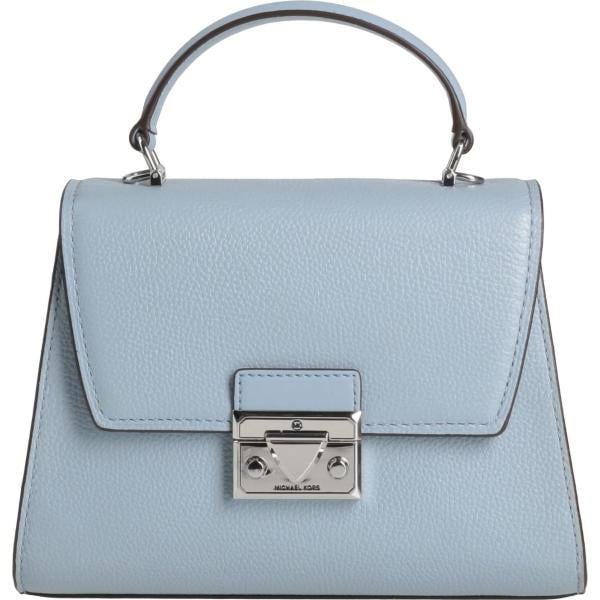 borse a mano Michael Michael Kors blu tinta unita