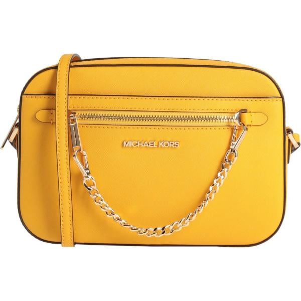 borse a tracolla Michael Michael Kors giallo tinta unita