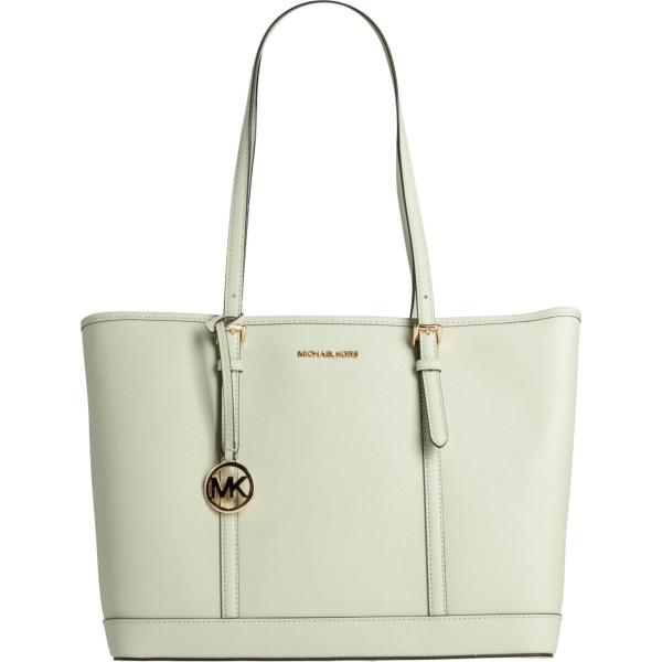 borse a spalla Michael Michael Kors bianco tinta unita