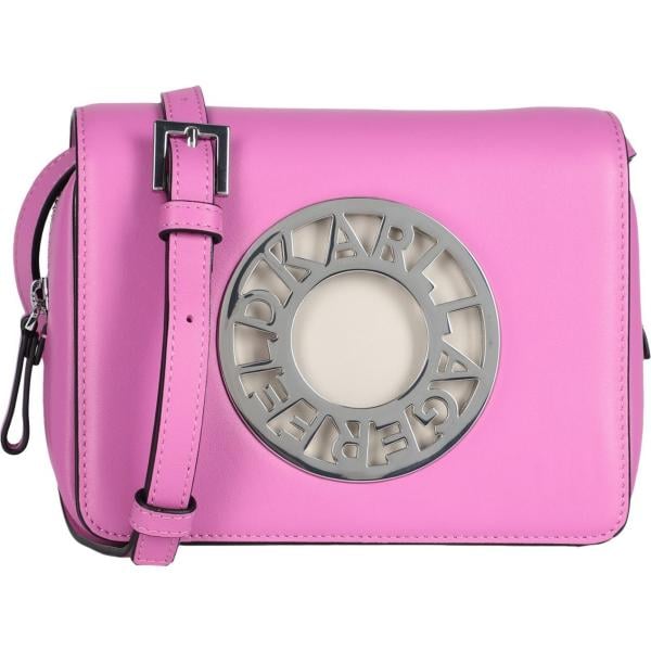 borse a tracolla Karl Lagerfeld rosa
